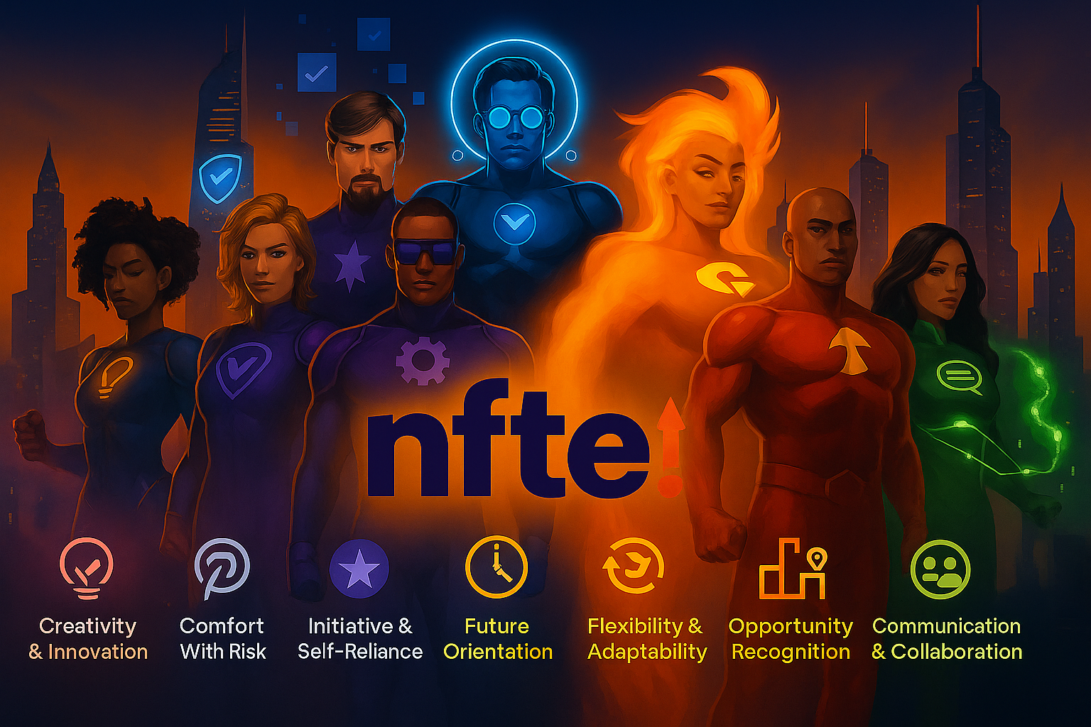 Entrepreneurial Mindset Superheroes